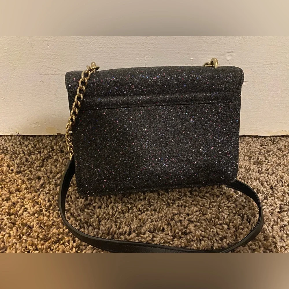 Black glitter Kate spade purse - Picture 2 of 4
